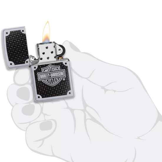 Encendedor ZIPPO 24025 C/Diseño Negro 0