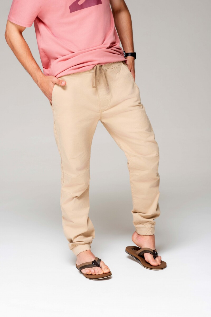 ELASTIC RELAX PANT 6-beige