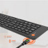 Teclado Plegable Bluetooth Btk001 TECLADO INALAMBRICO BTK001 NEGRO