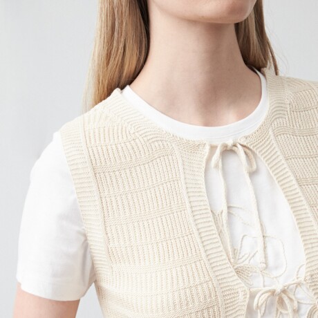 CHALECO TRIANA Crudo