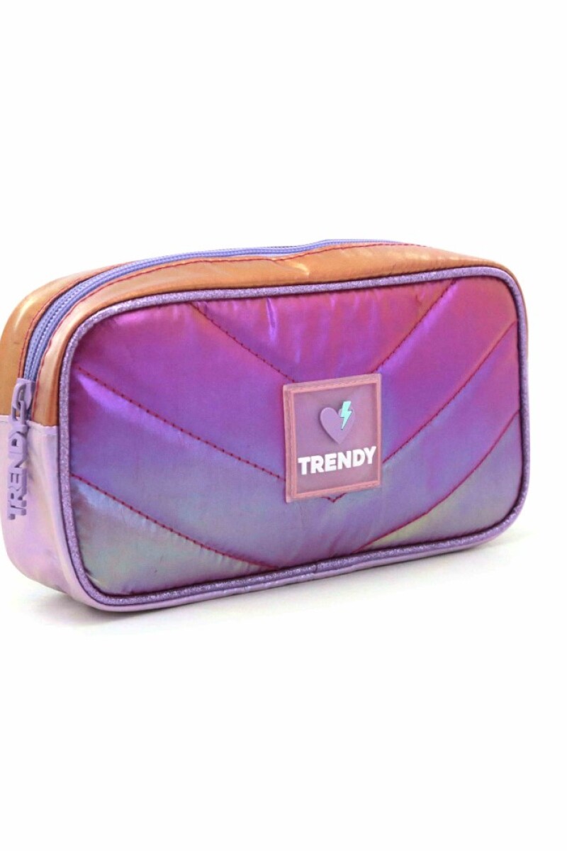 Cartuchera tornasolada Rosa