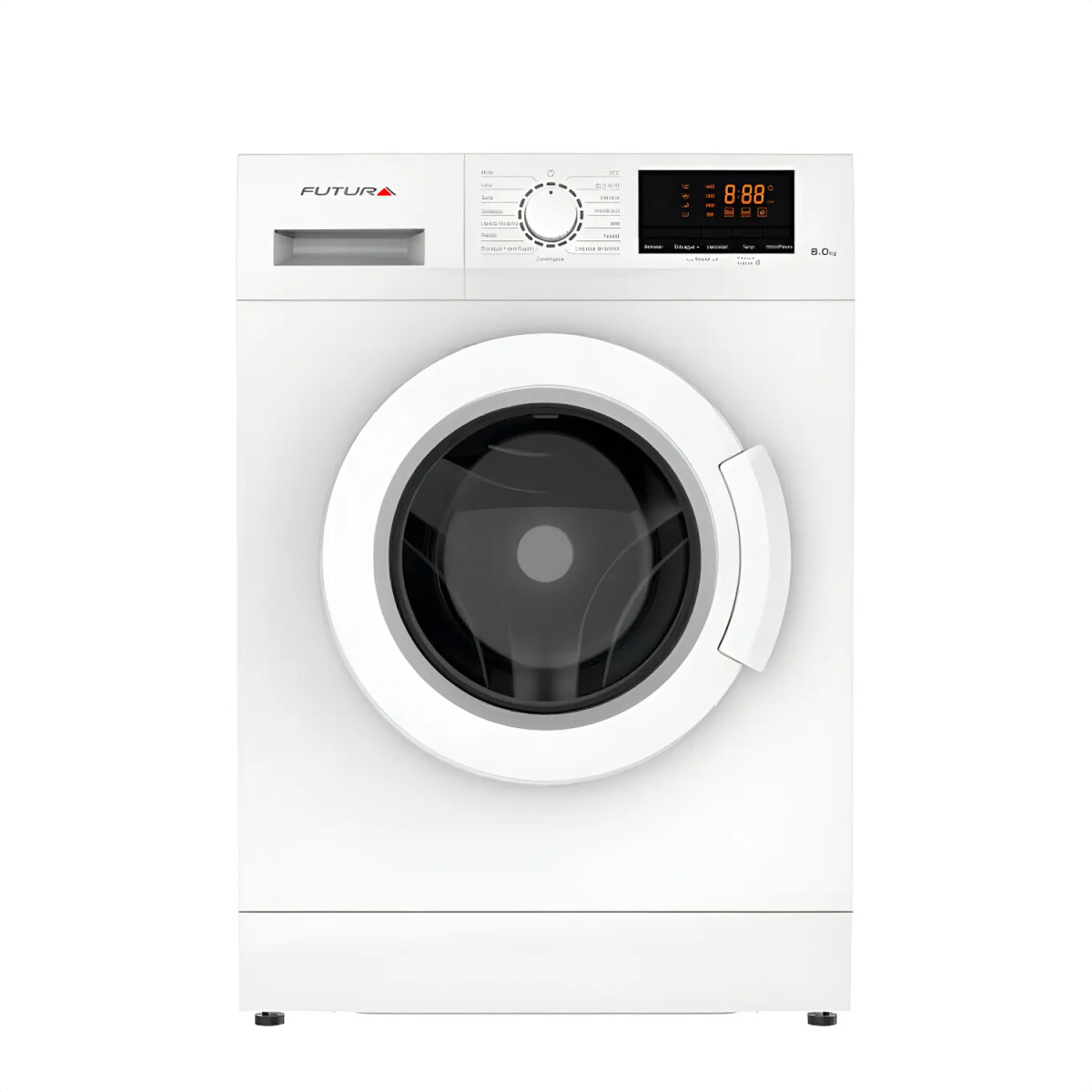 Lavarropas Carga Frontal 8 Kg Futura Fut-cf8kd 1400rpm - LAVARROPAS FUTURA C/FRONTAL FUT-CF8KD 