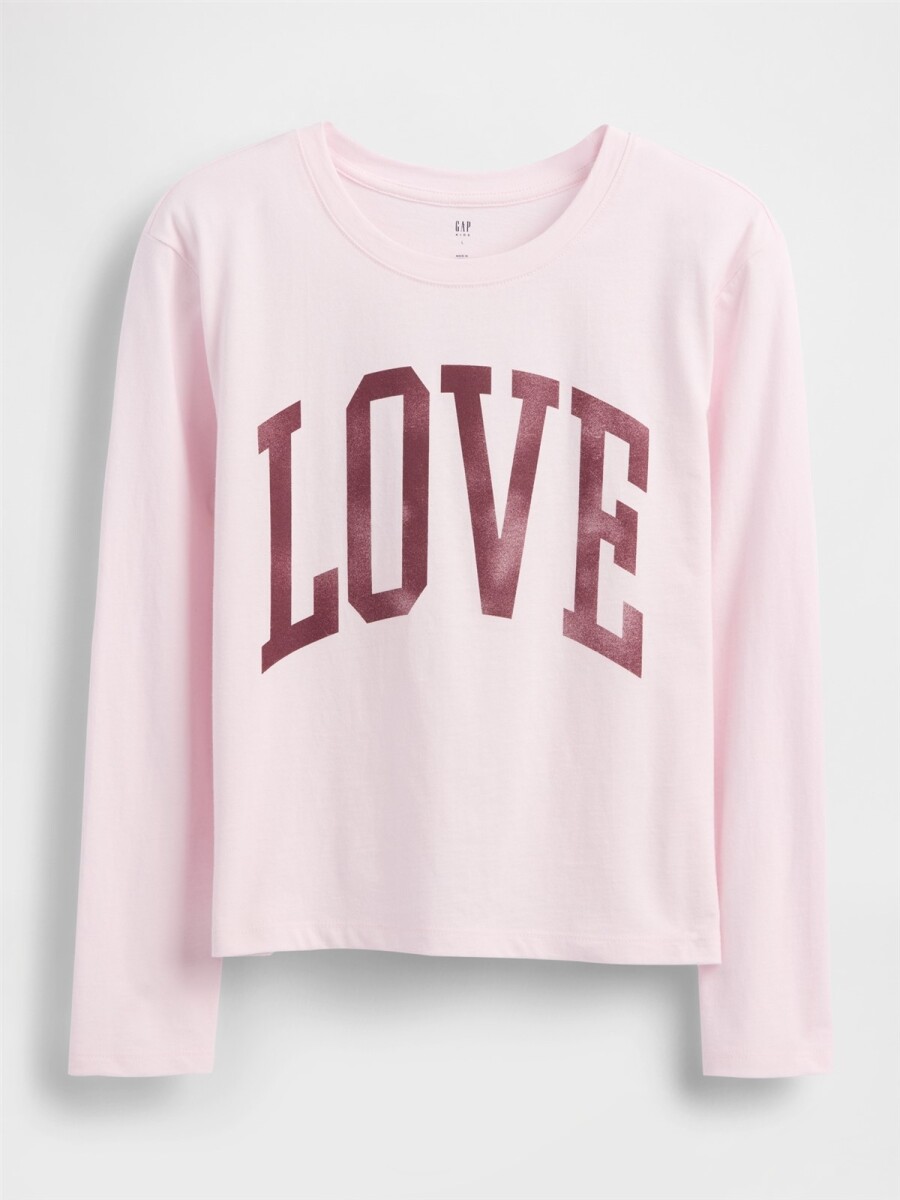 Remera Gràfico Niña - Pink Dogwood 