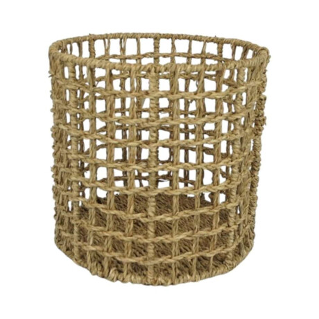 Cesto Circular D26Xh26Cm Seagrass Natural