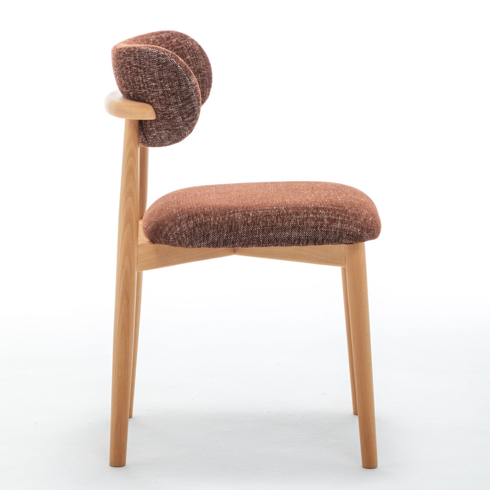 SILLA DE COMEDOR MADERA NARANJA SARAH