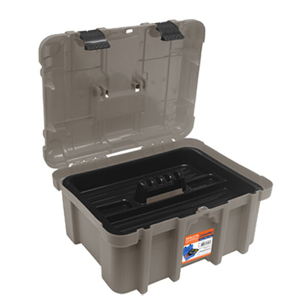CAJA PLASTICA PARA HERRAMIENTAS PRO 41X33X21 CM. NEGRO