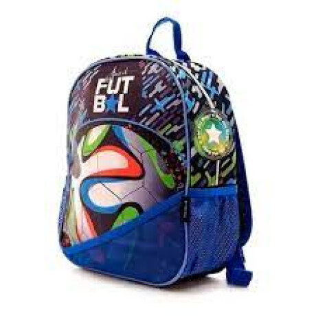 Mochila Jardin Escolar Pelota Amo El Futbol Phi Phi Bags Color Azul Mochila Jardin Escolar Pelota Amo El Futbol Phi Phi Bags Color Azul