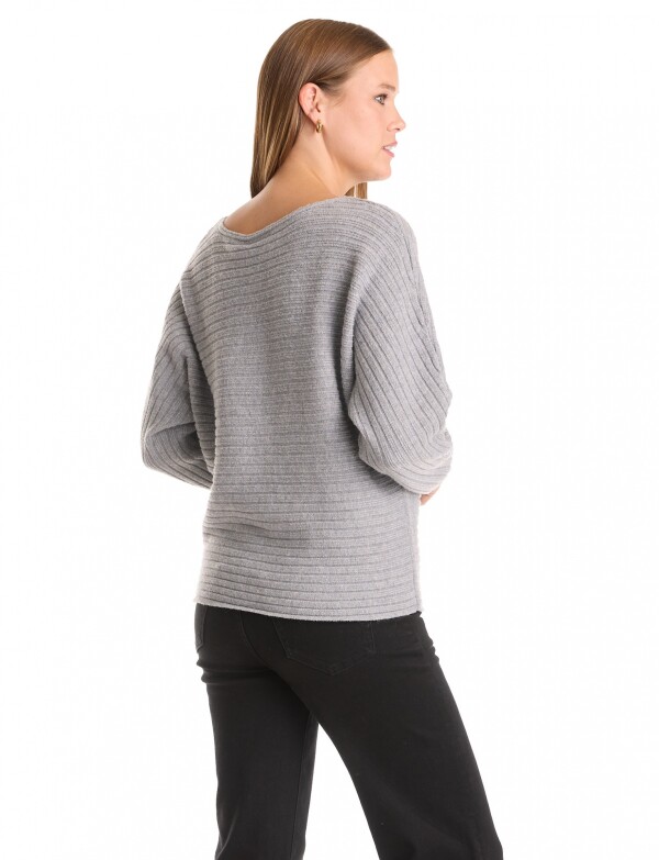 Buzo Ribs Dolman GRIS