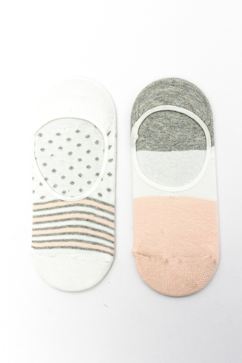 Medias Invisible Canasti, Pack X 2 Color Unico