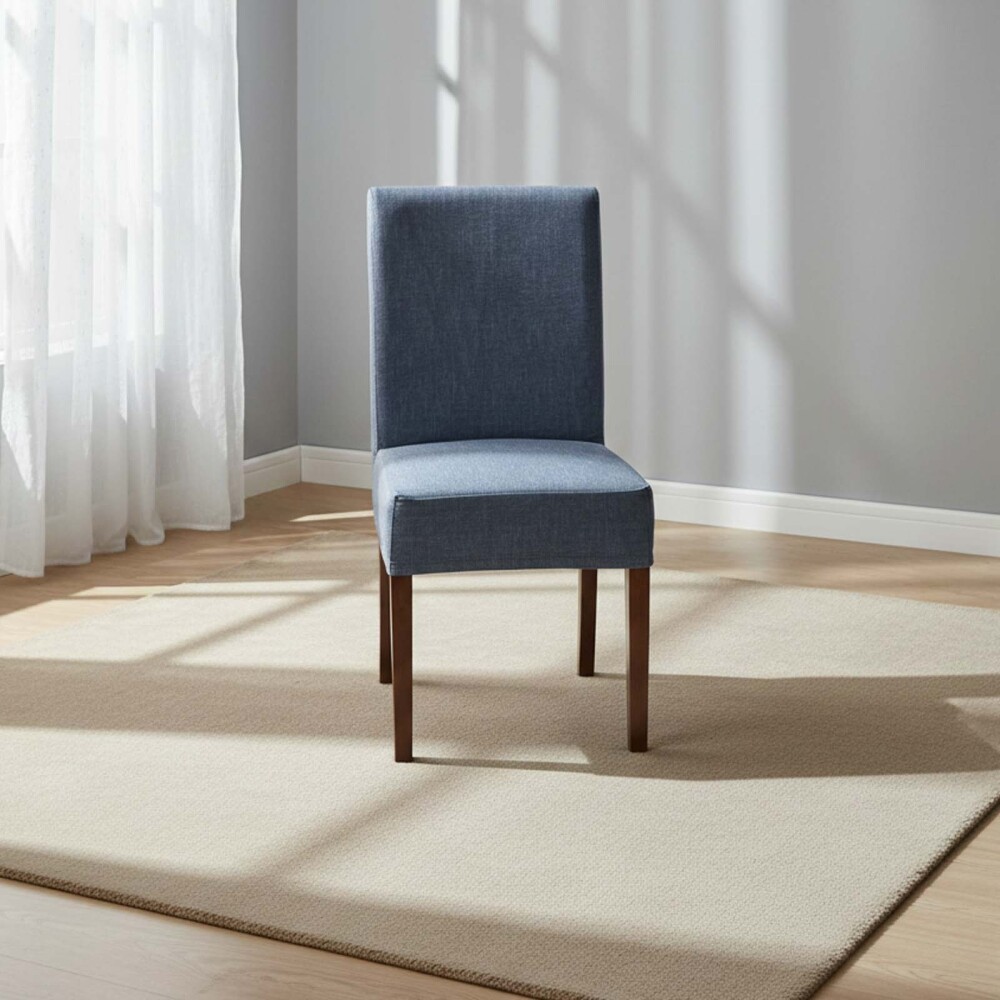 FUNDA PARA SILLA - SETX2 TELA AZUL LIA