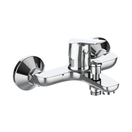 Monocomando para bañera, zinc, 35mm, línea U Home, modelo estándar, cromado. Monocomando para bañera, zinc, 35mm, línea U Home, modelo estándar, cromado.