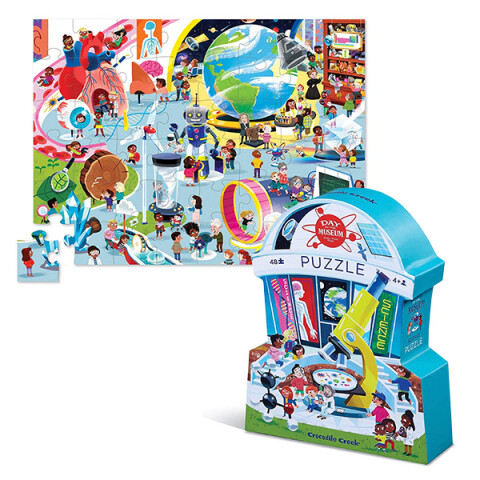 Puzzle Crocodile Creek 48 Piezas 45 cm x 60 cm - Varios Diseños CIENCIA