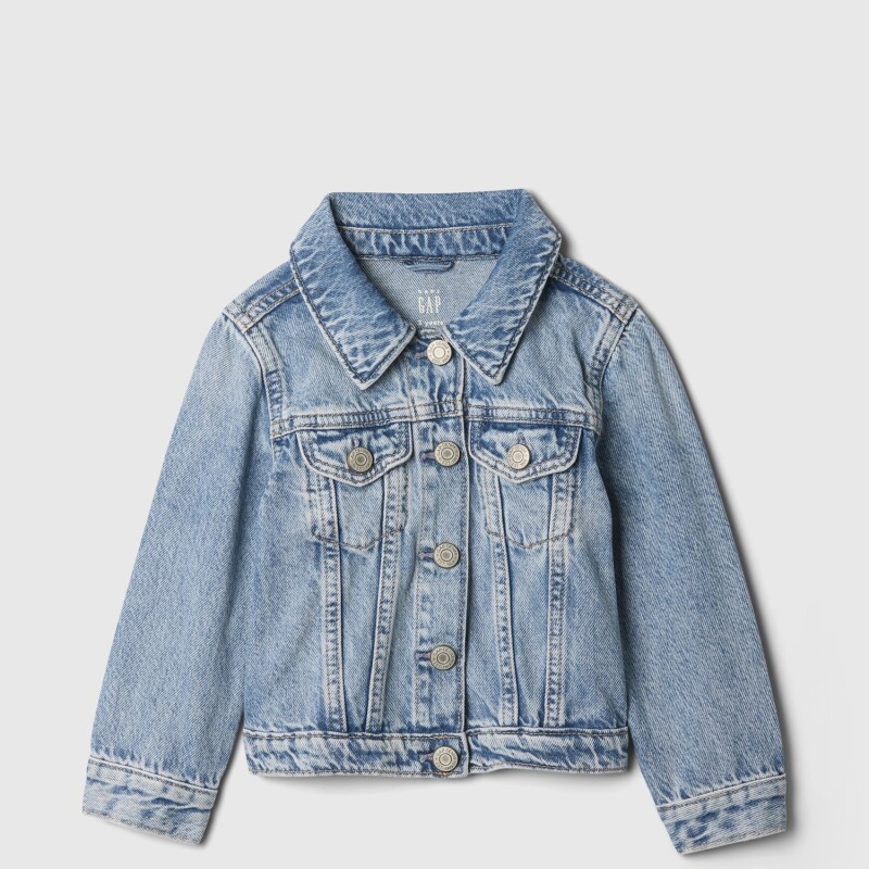 NEW LT DNM JKT STONE WASH LIGHT