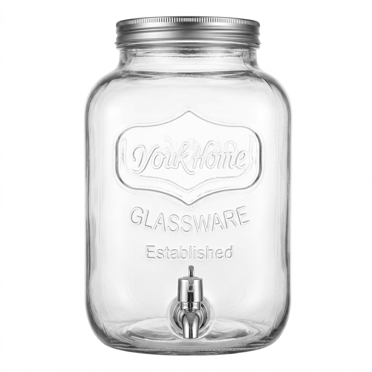 DISPENSADOR VIDRIO C/SOPORTE METAL 