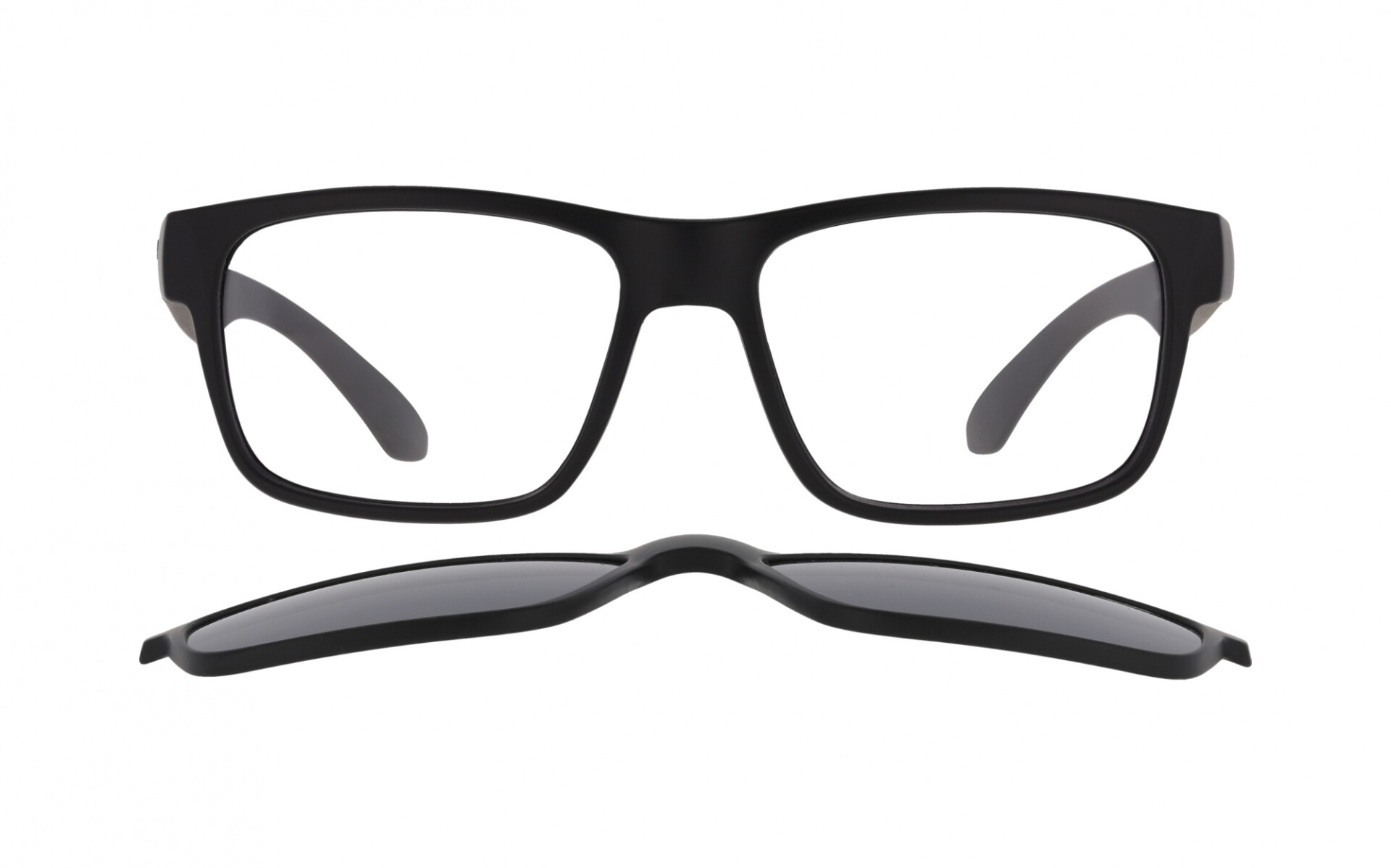 MDQ Qiantang matte black Clip-On Polarized 