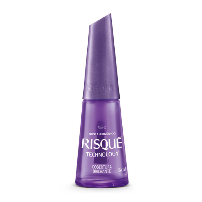 RISQUE ESMALTE DE UÑAS TOP COAT BRILLO única