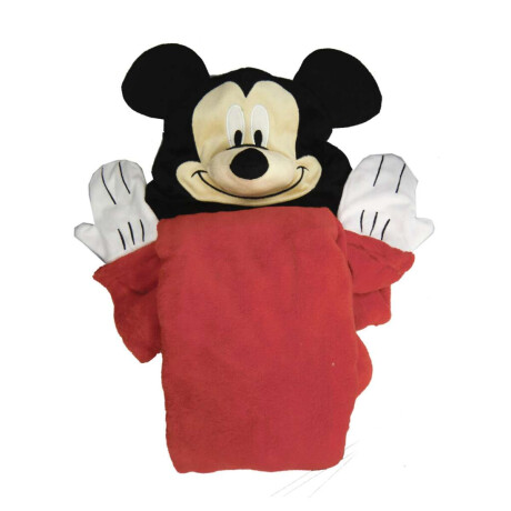 Frazada Infantil con Capucha 100 x 100 cm Mickey