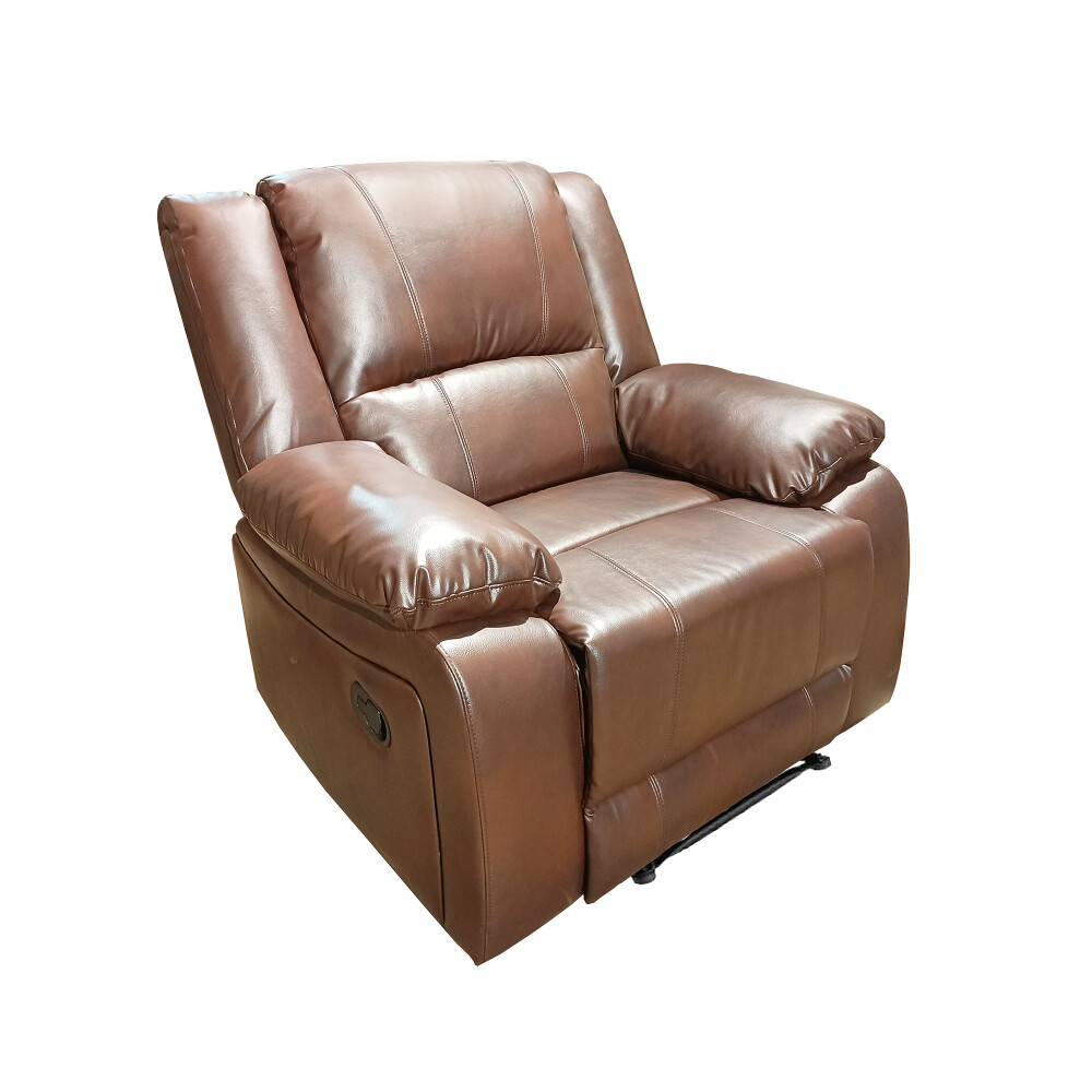 Poltrona Reclinable - 1 Cuerpo - Texas Marron