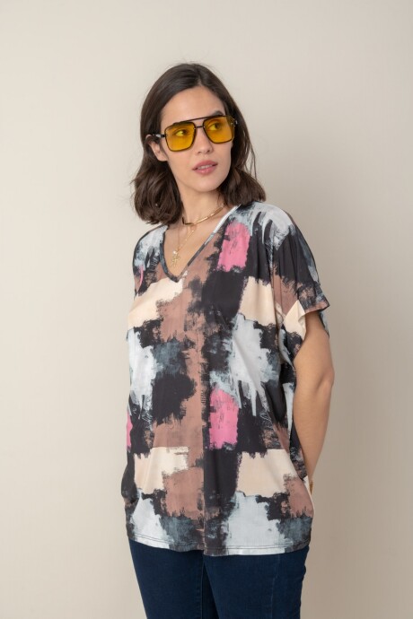 REMERA GIENNAH Negro