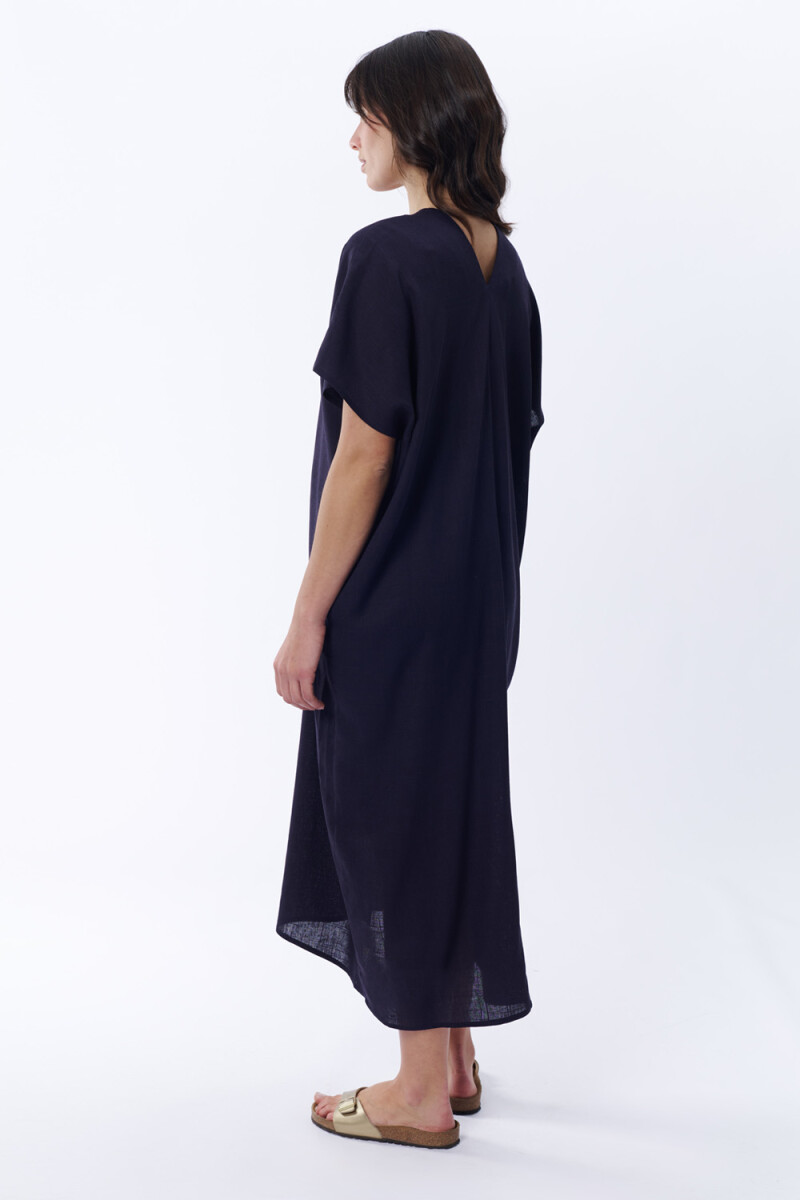 Vestido oversize Azul Marino