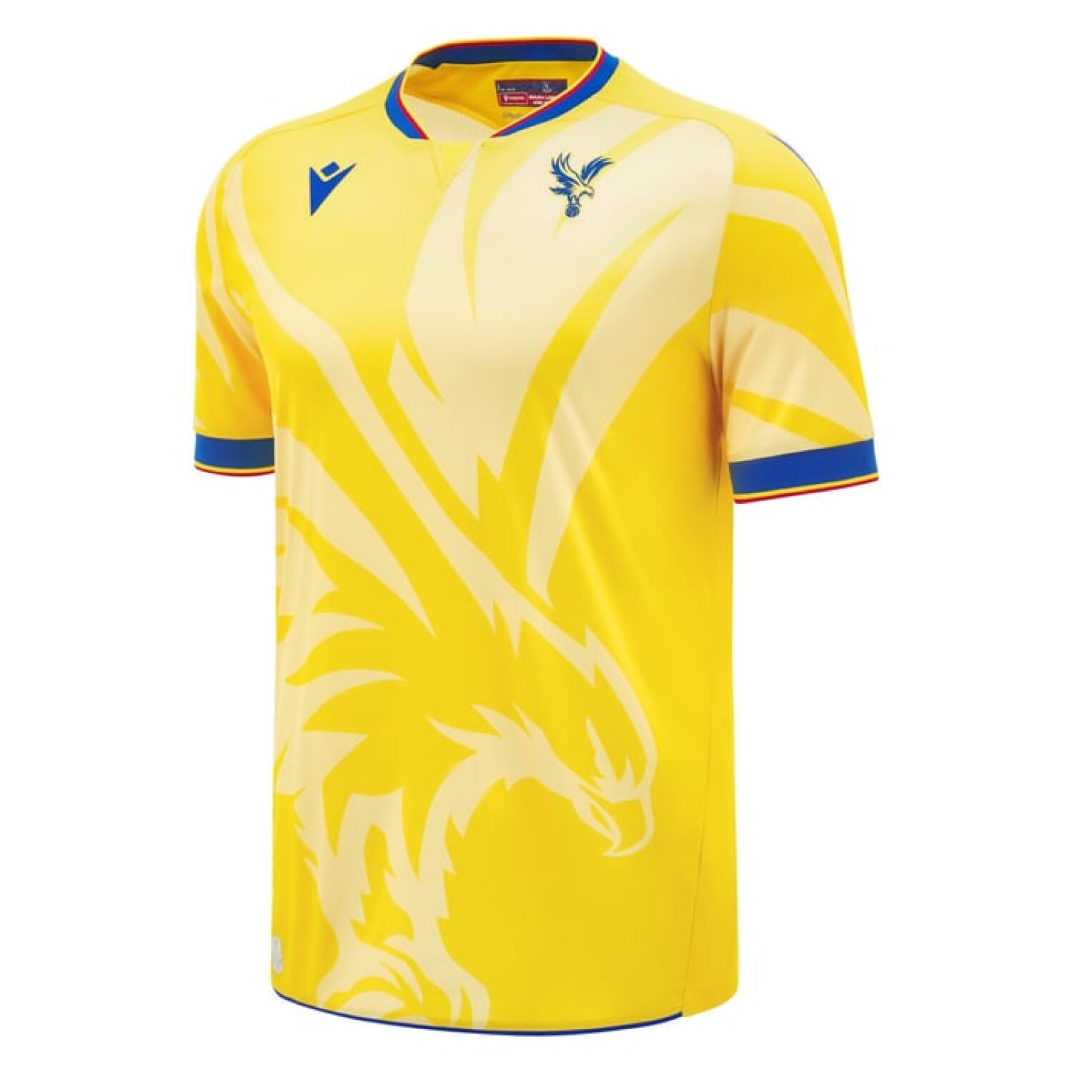 CRYSTAL PALACE FC 2024/25 EAGLE YELLOW MATCH JERSEY — Macron 