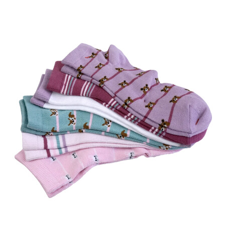 MEDIA SOQUETE INFANTIL X6 MEDIA SOQUETE INFANTIL X6