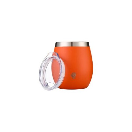 Mate Terrano Acero Inoxidable con Tapa TERRACOTA