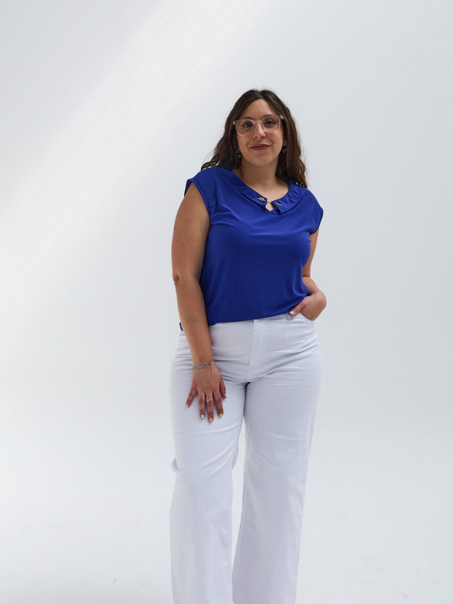 Musculosa Zafiro Azul
