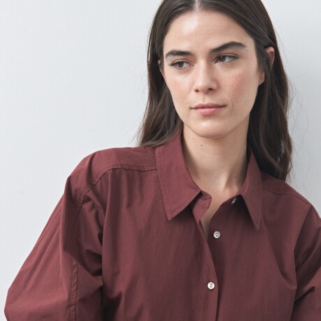 CAMISA CHRISTA Borra de Vino