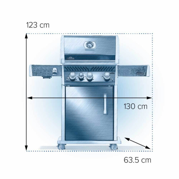 Parrilla a Gas Prestige 500 RSIB Acero Inoxidable Napoleon Parrilla a Gas Prestige 500 RSIB Acero Inoxidable Napoleon