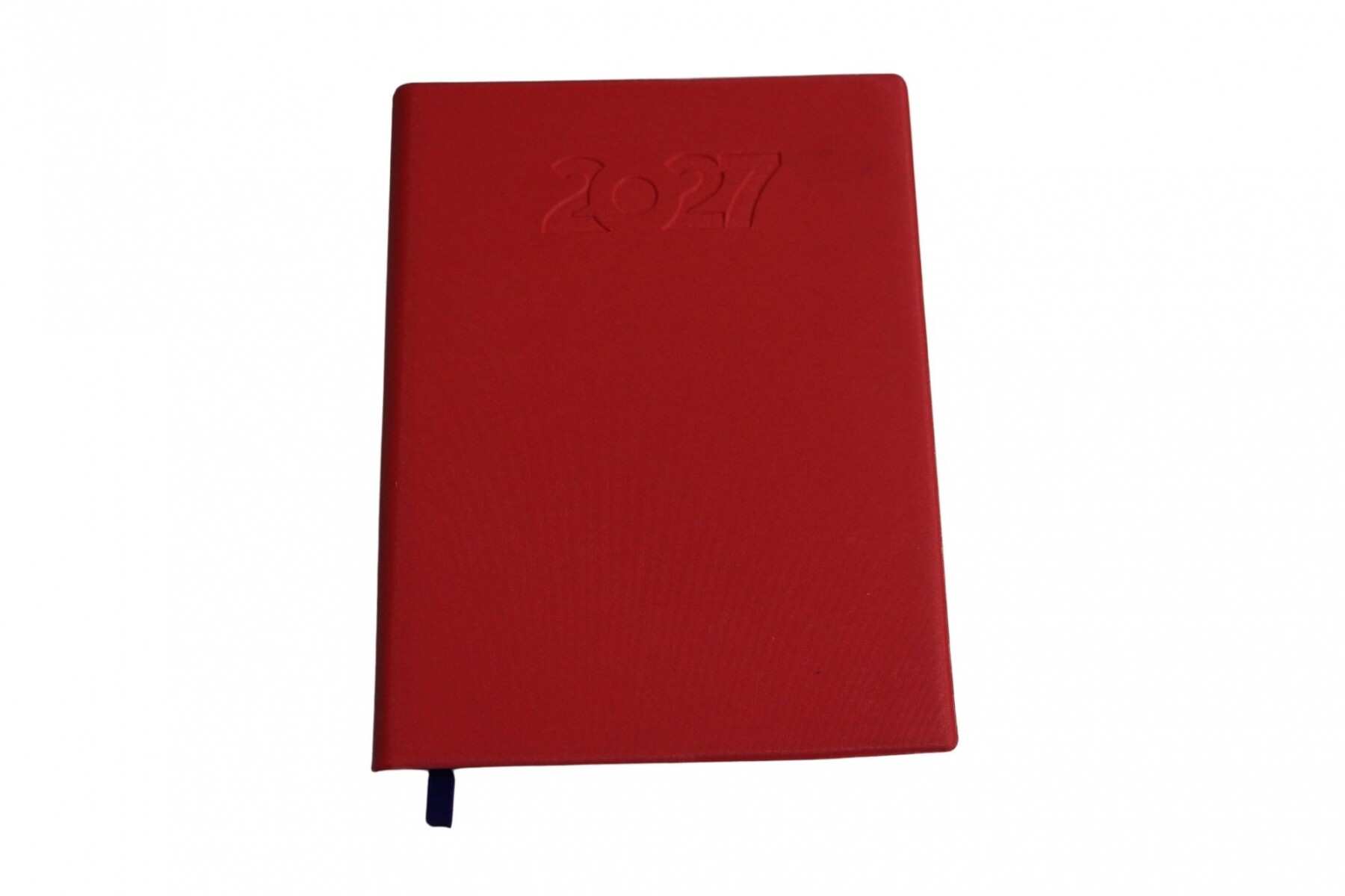 AGENDA ABEZETA 211 CLASICA MEDIUM TAPA FUNDA SEMANA A LA VISTA - COLOR ROJO 