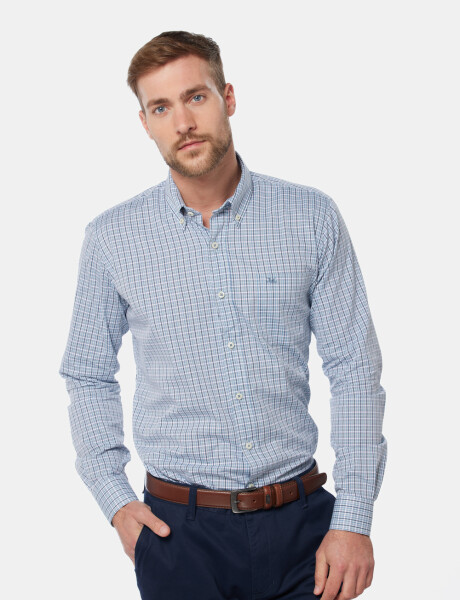 CAMISA SPORT A CUADROS Verde