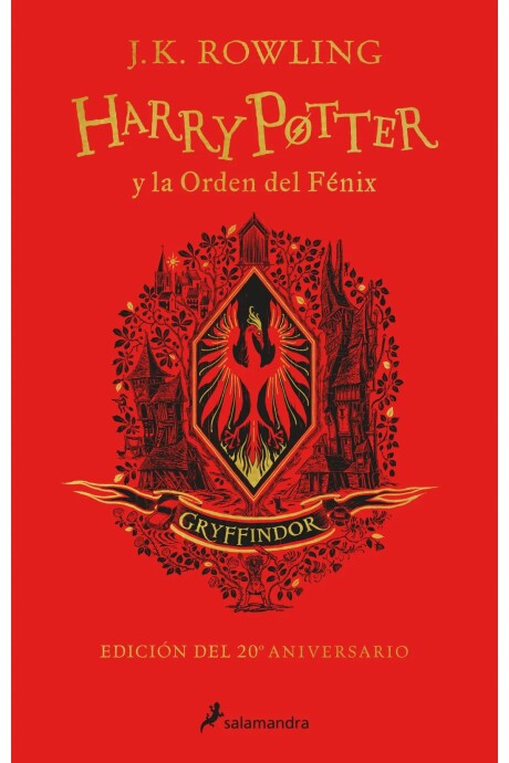 HARRY POTTER Y LA ORDEN DEL FENIX. 20 ANIVERSARIO GRYFFINDOR HARRY POTTER Y LA ORDEN DEL FENIX. 20 ANIVERSARIO GRYFFINDOR