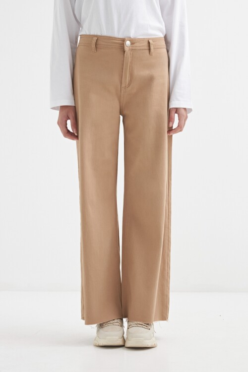 Jean Wide Leg BEIGE