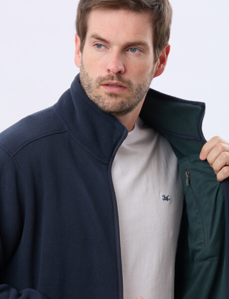 CAMPERA POLAR DE ABRIGO Marino