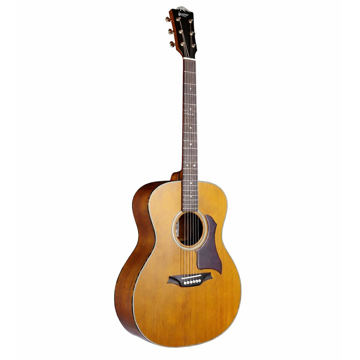 Guitarra folk Bromo BAN2V natural c /funda semi rigida 