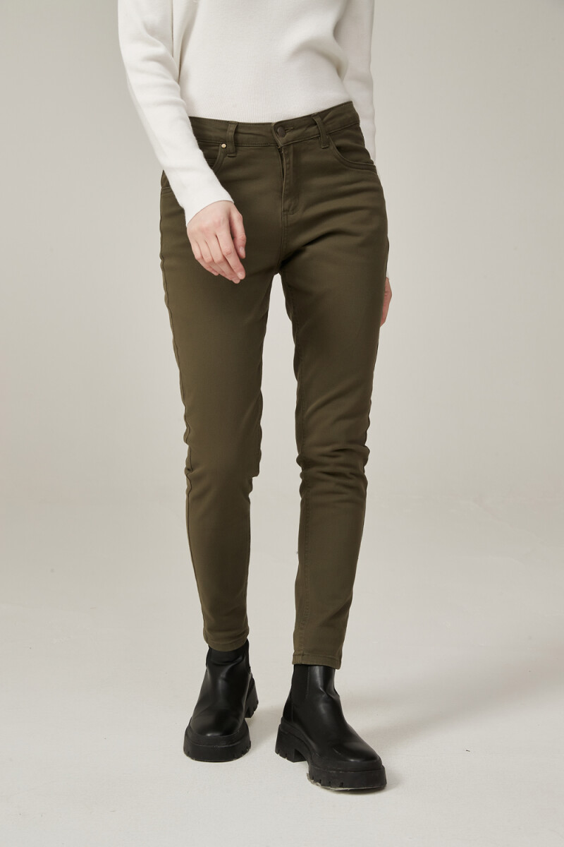 Pantalon Bardot - Verde Militar 