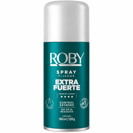 FIJADOR ROBY SPRAY NEW 180 ML EXTRA FUERTE FIJADOR ROBY SPRAY NEW 180 ML EXTRA FUERTE