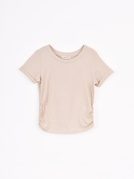 REMERA ANI BEIGE CLARO