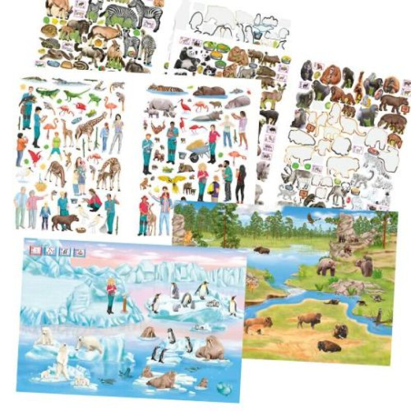 Crea tu Zoo - +410 stickers Crea Tu Zoo - +410 Stickers
