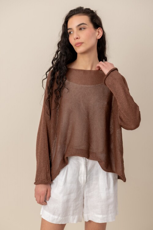 Sweater Nube Marrón