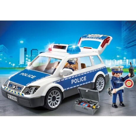 Playmobil City Action coche de policía con luces y sonido 35 piezas Playmobil City Action coche de policía con luces y sonido 35 piezas
