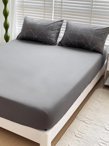 SABANAS SOMMIER GRIS OSCURO