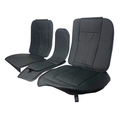 CUBRE ASIENTO - JUEGO DE CUBRE ASIENTOS CUERO PREMIUM - CUBRE ASIENTO - JUEGO DE CUBRE ASIENTOS CUERO PREMIUM -