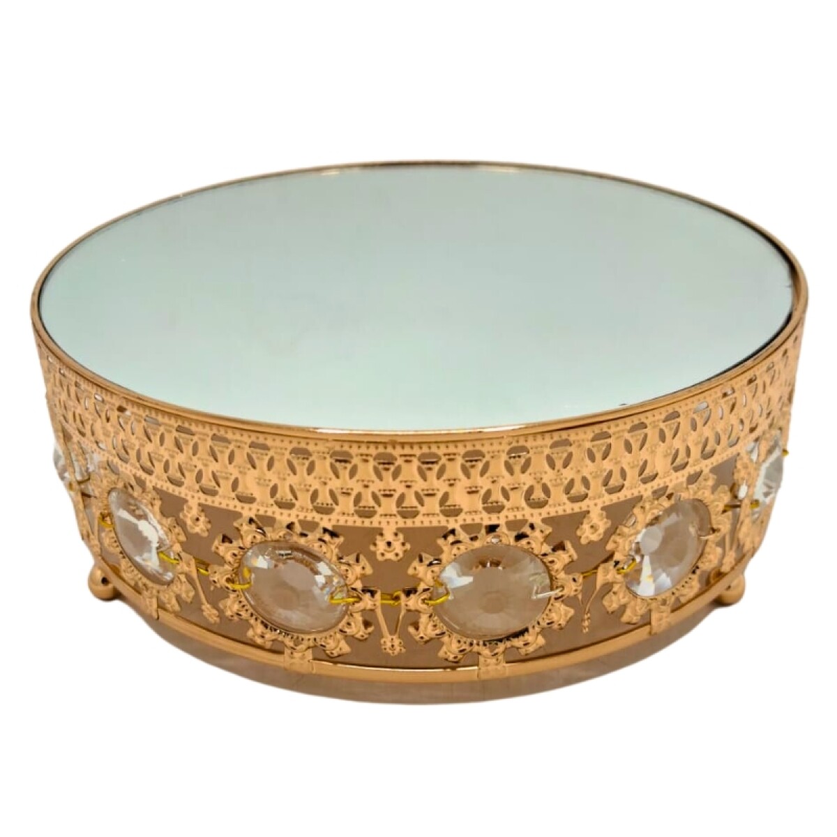 Soporte para Torta de 25CM Rosa Oro 