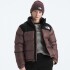 Campera de Pluma 1996 Nuptse mujer Tawny Quartz/tnf Black