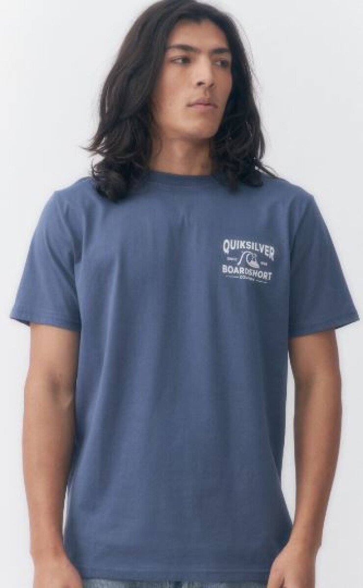 T-SHIRT QUIKSILVER 40602 - AZUL 