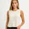 Musculosa Tavira Crudo / Natural