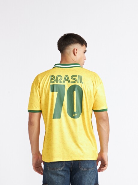 REMERA BRASIL AMARILLO