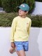Sudadera Taco Print Amarillo